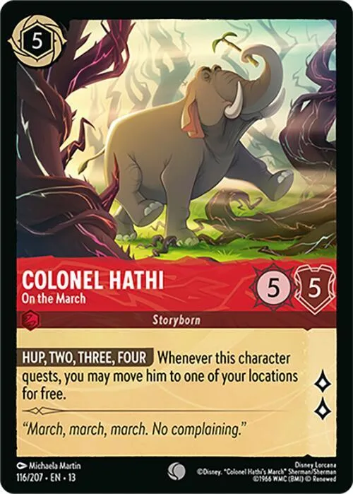 Colonel Hathi - On the March #116 – Attack of the Vine!
