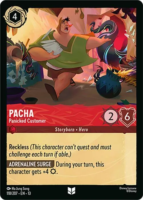 Pacha - Panicked Customer #118 – Attack of the Vine!
