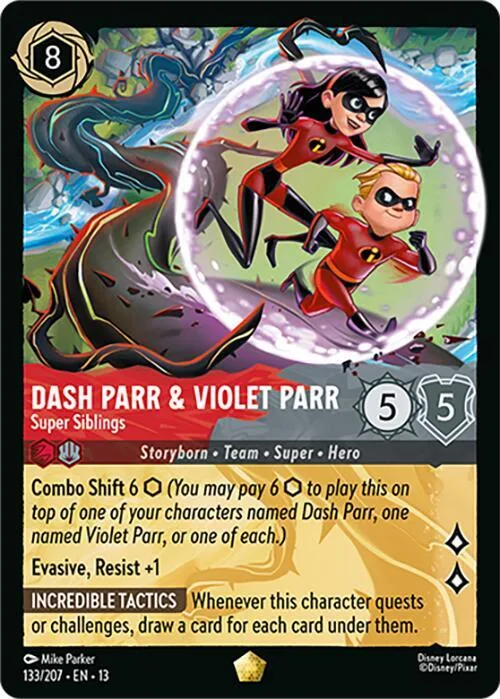 Dash Parr & Violet Parr - Super Siblings #133 – Attack of the Vine!