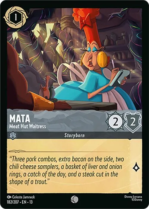 Mata - Meat Hut Waitress #182 – Attack of the Vine!