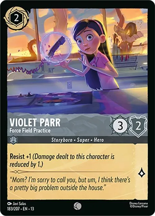 Violetta Parr - Kraftfeld-Übungen 183 – Angriff der Ranke!