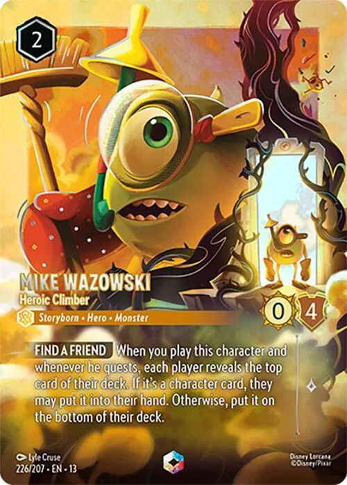 Mike Wazowski - Heroic Climber (Enchanted) #226 – Attack of the Vine!