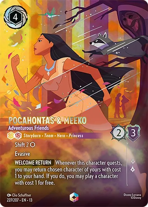 Pocahontas & Meeko - Adventurous Friends (Enchanted) #227 – Attack of the Vine!