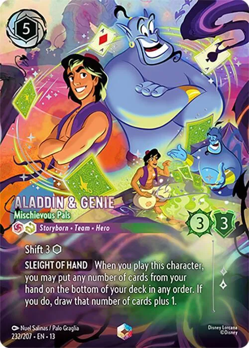 Aladdin & Genie - Mischievous Pals (Enchanted) #232 – Attack of the Vine!