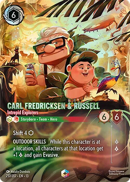 Carl Fredricksen & Russell - Intrepid Explorers (Enchanted) #237 – Attack of the Vine!