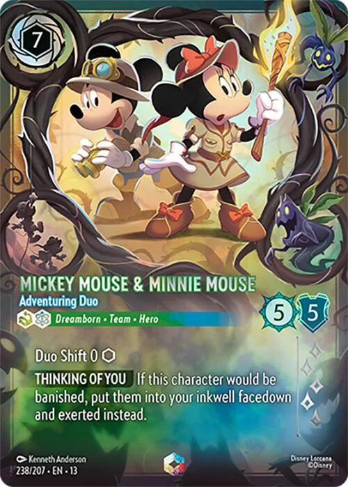 Mickey Mouse & Minnie Mouse - Adventuring Duo (Enchanted) #238 – Attack of the Vine!