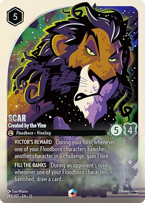 Scar - Created by the Vine (Enchanted) #243 – Attack of the Vine!