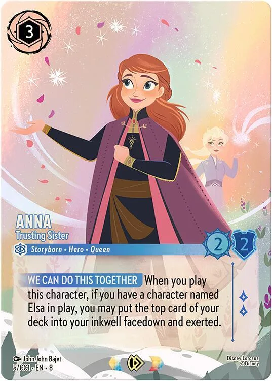 Anna - Trusting Sister #5 – Disney Lorcana Promo Cards