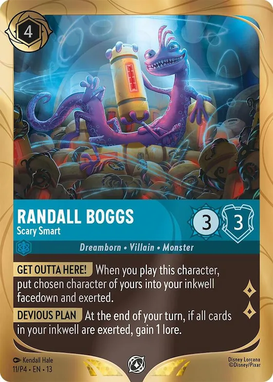 Randall Boggs - Scary Smart #11 – Disney Lorcana Promo Cards