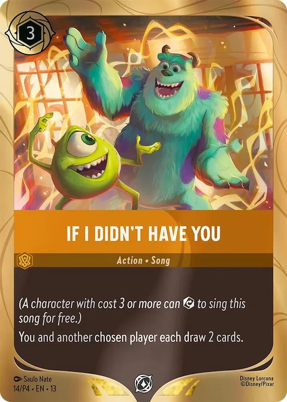 If I Didn't Have You #14 – Disney Lorcana Promo Cards
