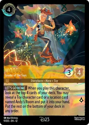 Woody - Leader of the Toys #9 – D23 Promos