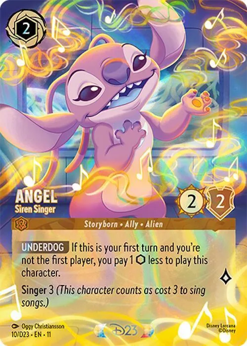 Angel - Siren Singer #10 – D23 Promos