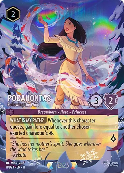Pocahontas - Following the Wind #11 – D23 Promos