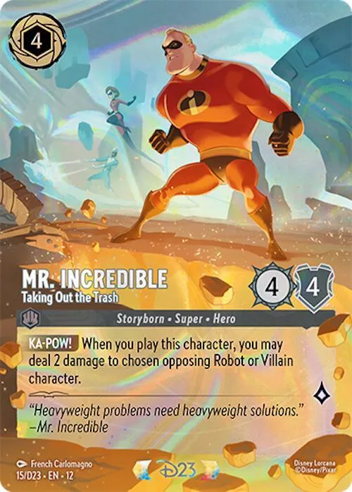 Mr. Incredible - Taking Out the Trash #15 – D23 Promos