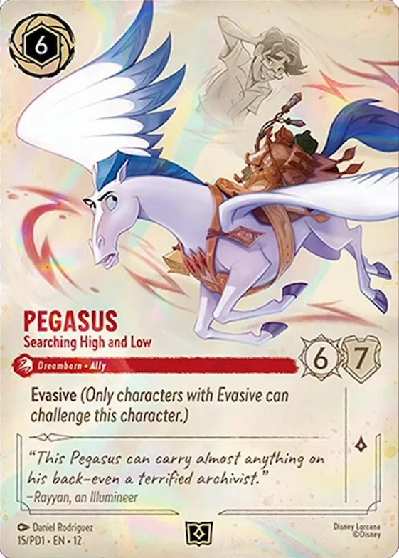 Pegasus - Searching High and Low #15 – Disney Lorcana Promo Cards