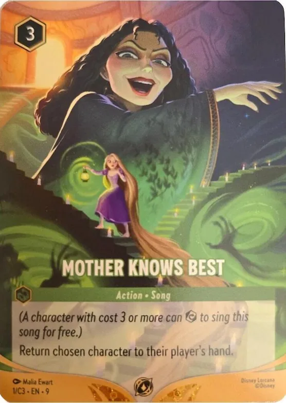 Mother Knows Best #1 – Disney Lorcana Promo Cards
