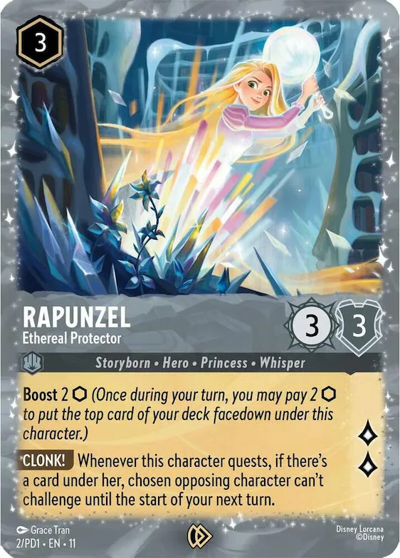 Rapunzel - Ethereal Protector #2 – Disney Lorcana Promo Cards