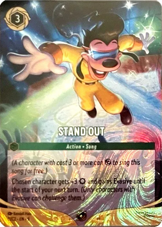 Stand Out (Foil) #11 – Disney Lorcana Promo Cards