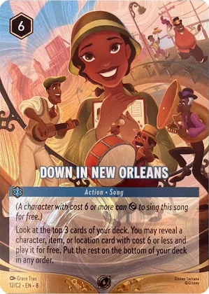 Down in New Orleans (Foil) #12 – Disney Lorcana Promo Cards