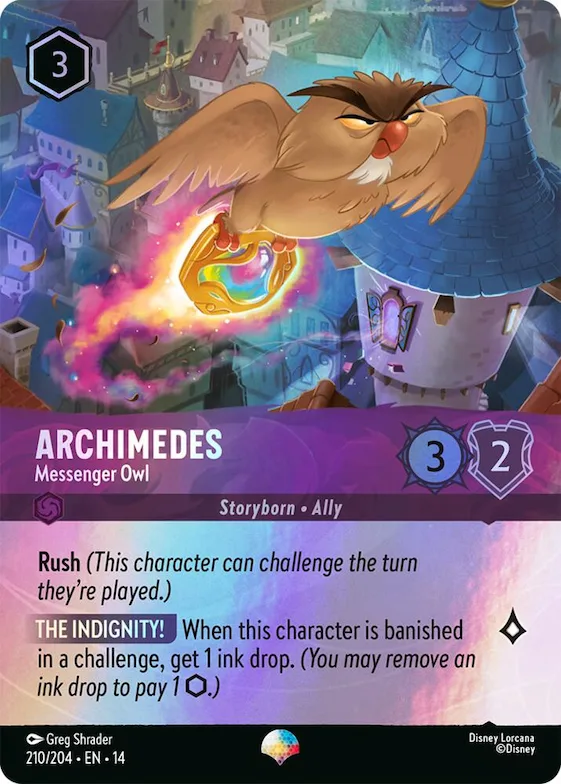 Archimède - Hibou messager (Épique) 210 – Hyperia City