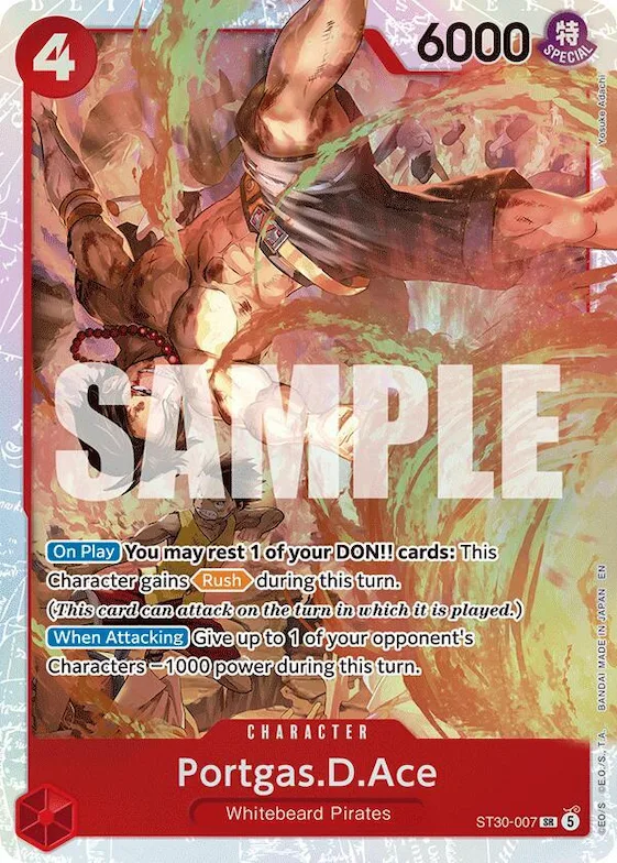Portgas.D.Ace (007) #st30-007 – Starter Deck EX: Luffy & Ace