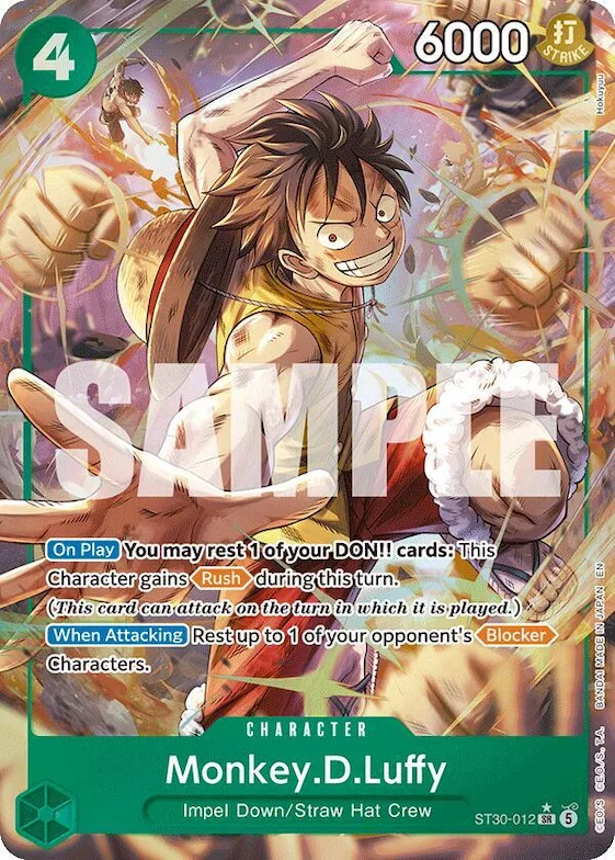 Monkey.D.Luffy (Parallel) #st30-012 – Starter Deck EX: Luffy & Ace
