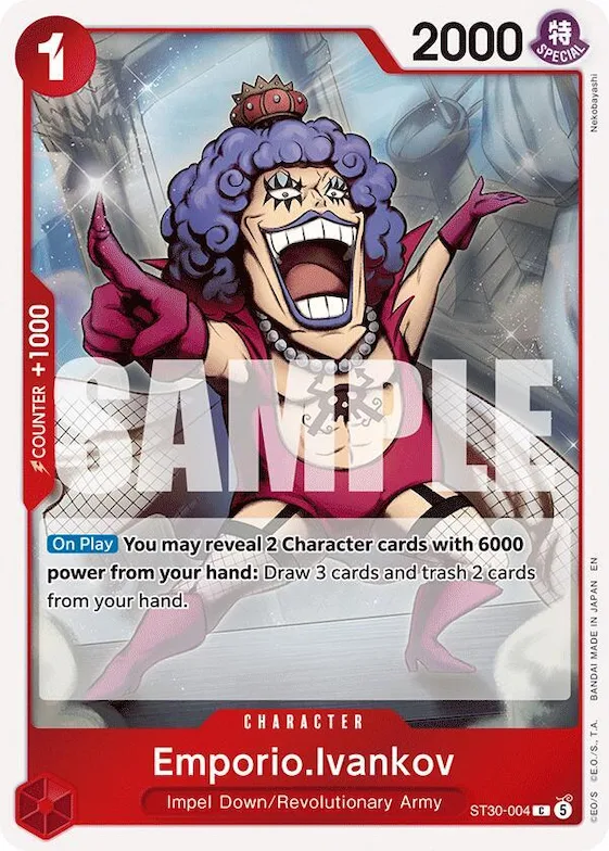 Emporio.Ivankov #st30-004 – Starter Deck EX: Luffy & Ace