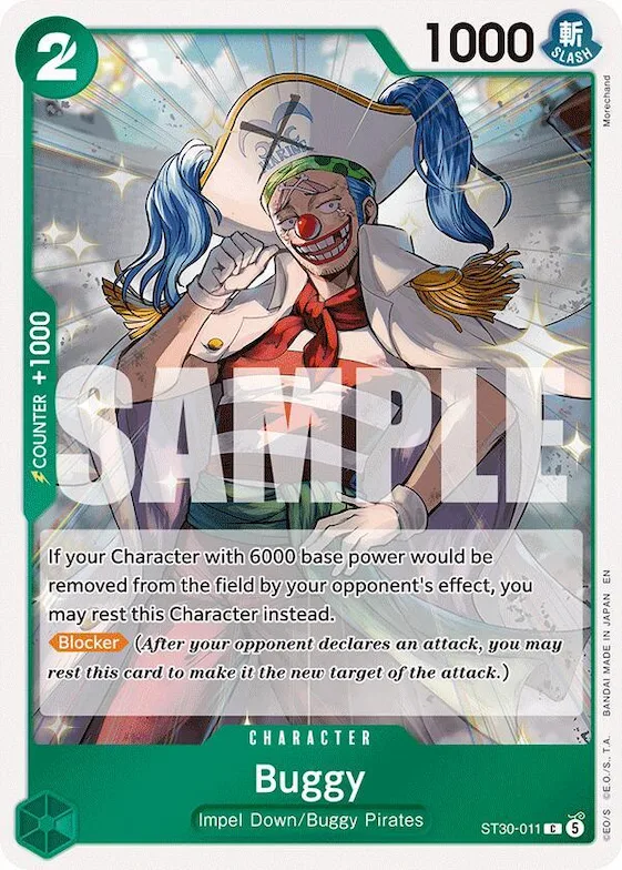 Buggy #st30-011 – Starter Deck EX: Luffy & Ace