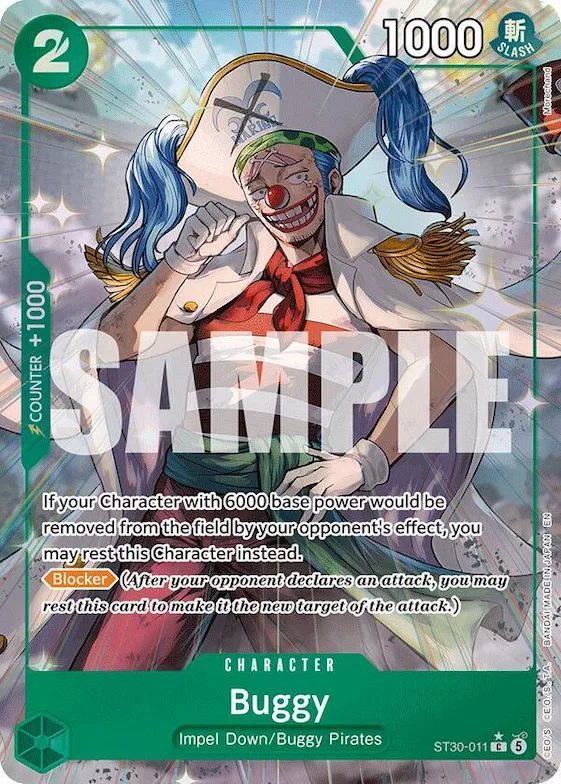 Buggy (Full Art) #st30-011 – Starter Deck EX: Luffy & Ace