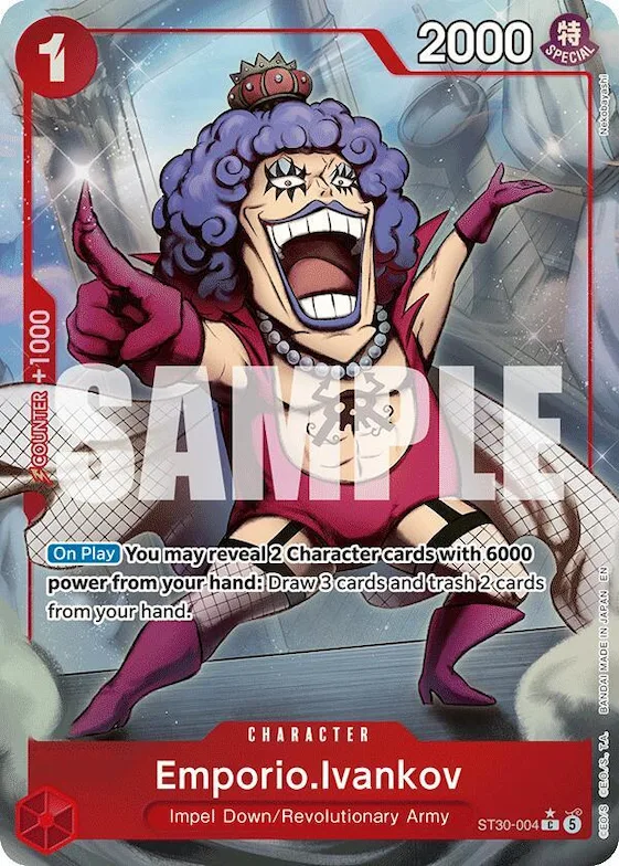 Emporio.Ivankov (Full Art) #st30-004 – Starter Deck EX: Luffy & Ace