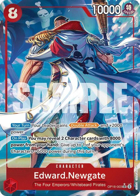 Edward.Newgate (Alternate Art) #op16-003 – The Time of Battle