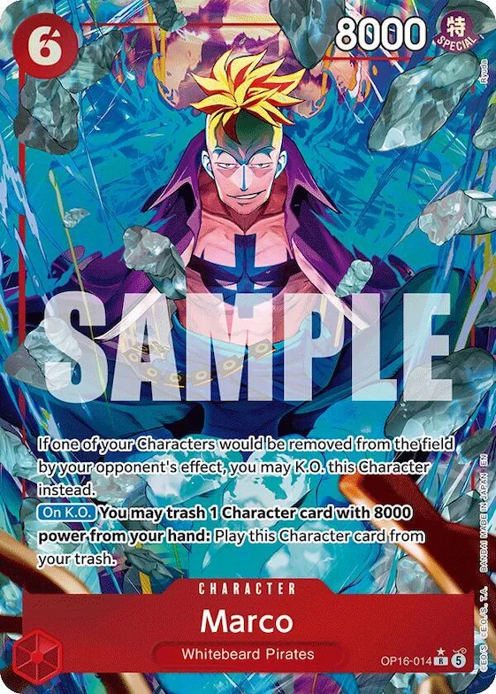 Marco (Alternate Art) #op16-014 – The Time of Battle
