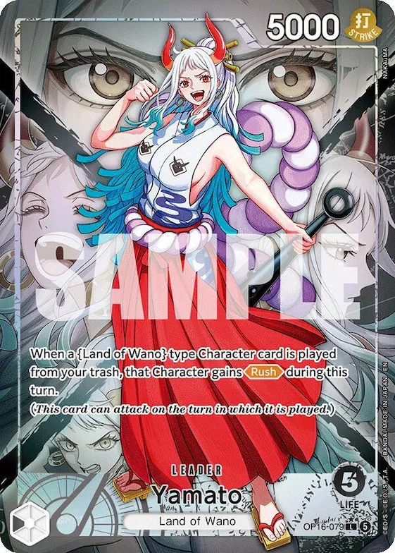 Yamato (079) (Alternate Art) #op16-079 – The Time of Battle