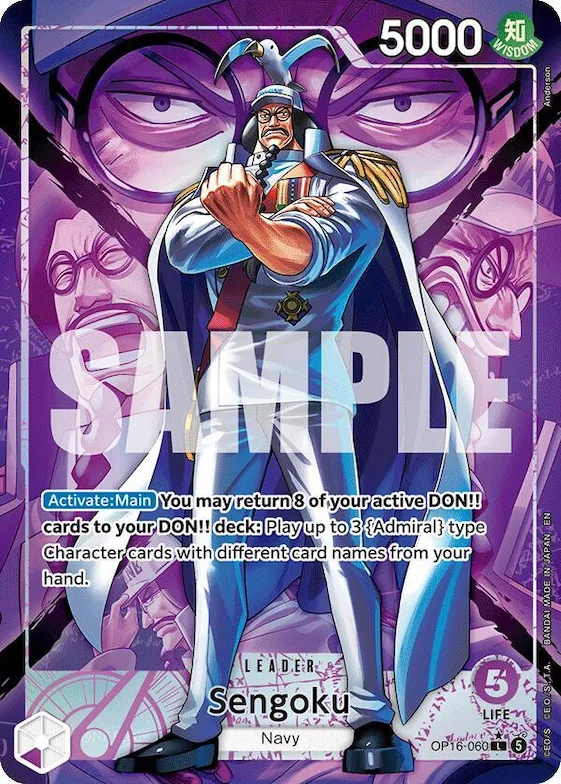 Sengoku (060) (Alternate Art) #op16-060 – The Time of Battle
