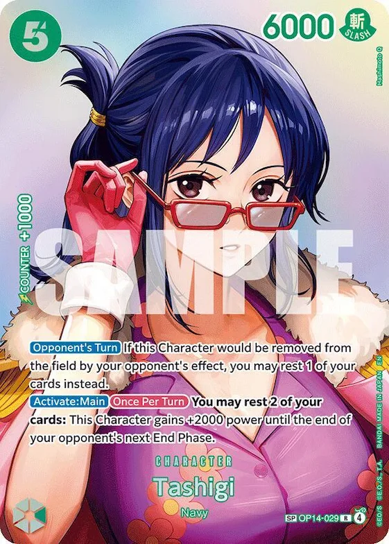 Tashigi (SP) #op14-029 – The Time of Battle