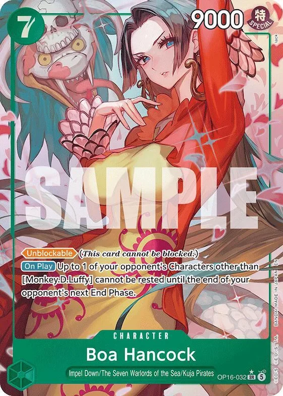 Boa Hancock (Alternate Art) #op16-032 – The Time of Battle