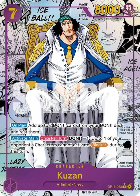 Kuzan (Manga) #op16-063 – The Time of Battle