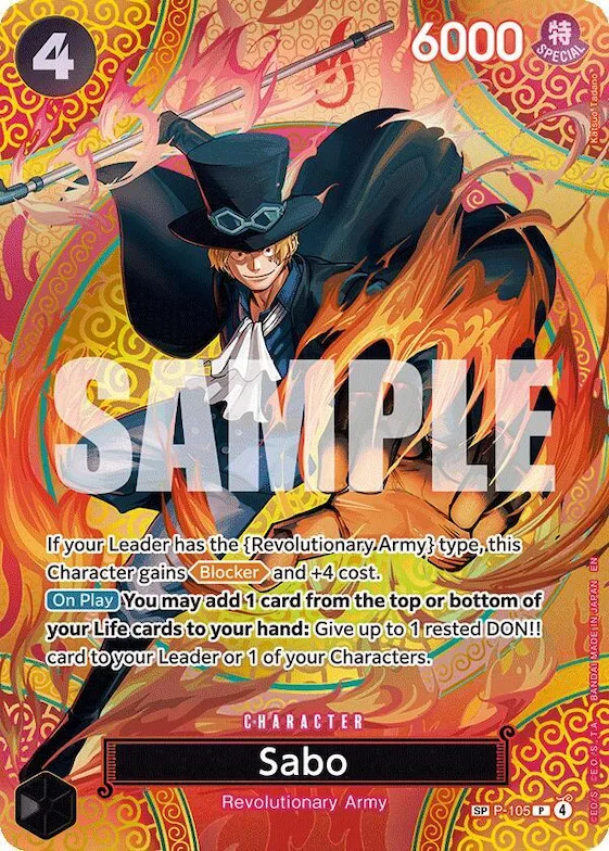 Sabo (P-105) (SP) #p-105 – Adventure on Kami's Island