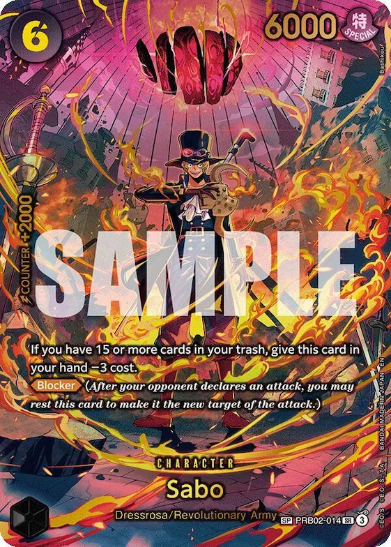 Sabo (PRB02-014) (SP) #prb2-014 – Adventure on Kami's Island