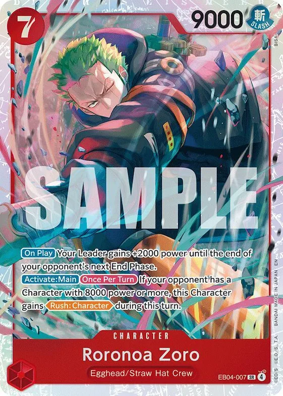 Roronoa Zoro (EB04-007) #eb4-007 – Adventure on Kami's Island