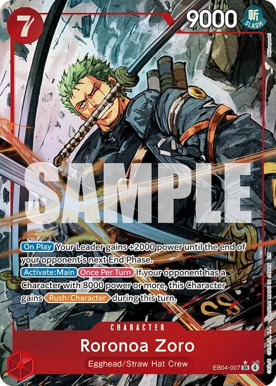 Roronoa Zoro (EB04-007) (Alternate Art) #eb4-007 – Adventure on Kami's Island