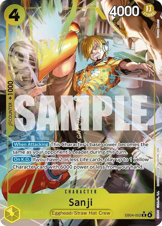 Sanji (EB04-052) (Alternate Art) #eb4-052 – Adventure on Kami's Island