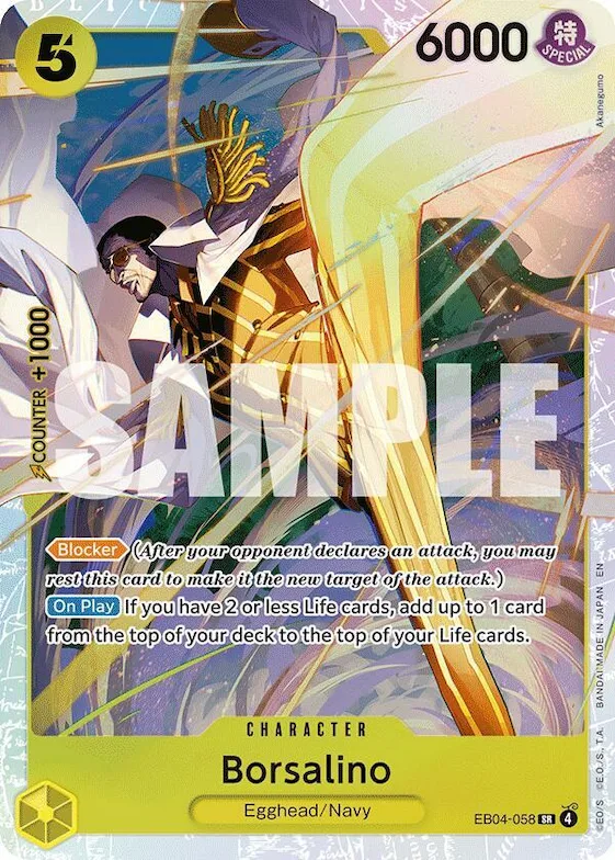 Borsalino eb4-058 – OP15 – Adventure on Kami's Island