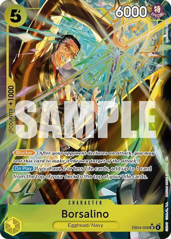 Borsalino (Alternate Art) #eb4-058 – Adventure on Kami's Island