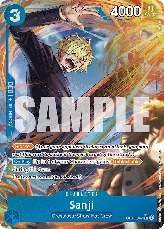 Sanji (OP15-047) (Alternate Art) #op15-047 – Adventure on Kami's Island