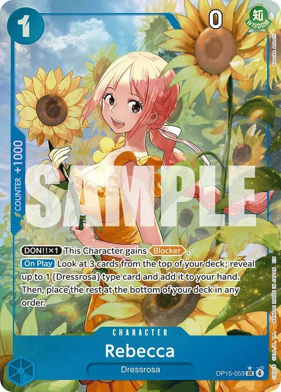 Rebecca (OP15-053) (Alternate Art) #op15-053 – Adventure on Kami's Island