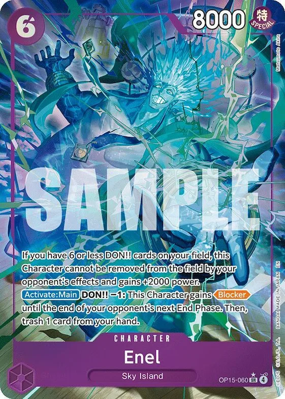 Enel (OP15-060) (Alternate Art) #op15-060 – Adventure on Kami's Island