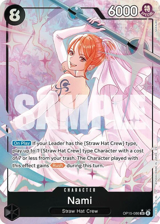 Nami (OP15-086) (Alternate Art) #op15-086 – Adventure on Kami's Island