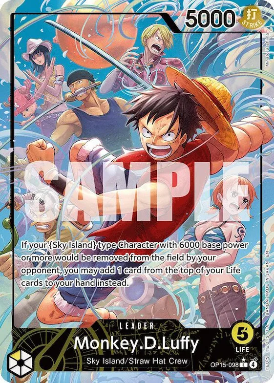 Monkey.D.Luffy (OP15-098) (Alternate Art) #op15-098 – Adventure on Kami's Island