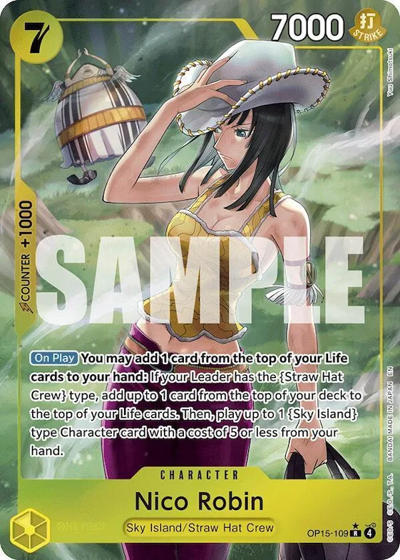 Nico Robin (OP15-109) (Alternate Art) #op15-109 – Adventure on Kami's Island